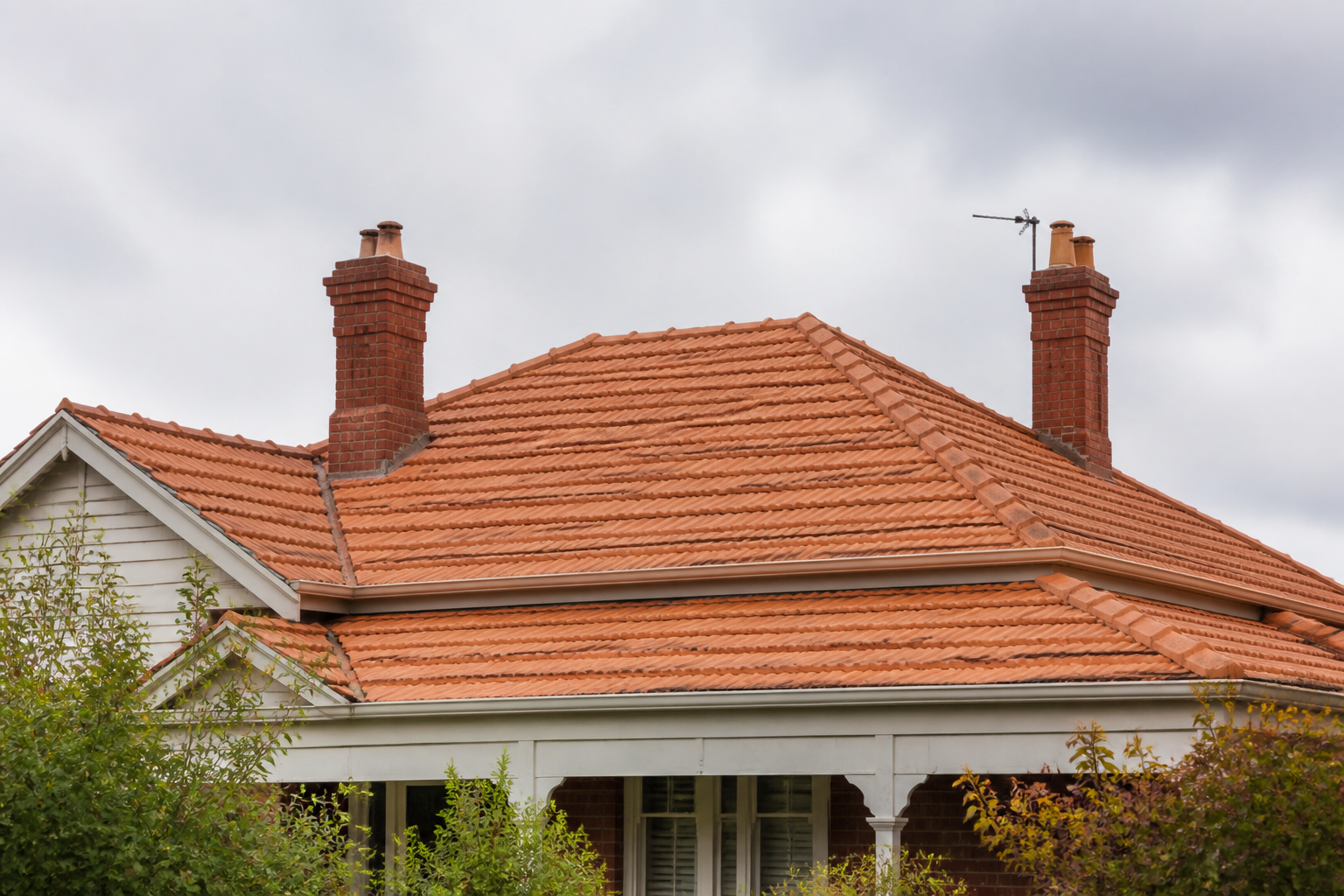 Restored Brisbane tiled roof